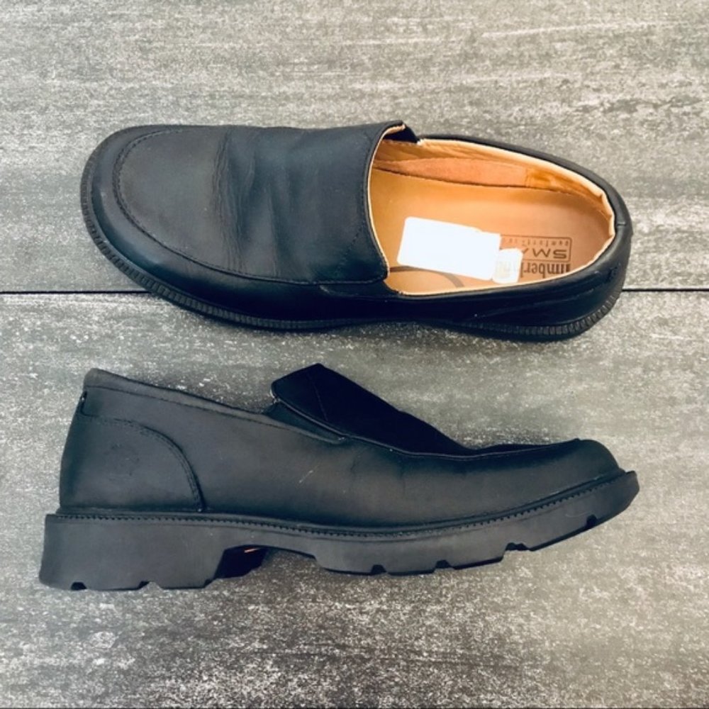 Timberland Smart Comfort Black Slip On Loafers - Picture 1 of 4